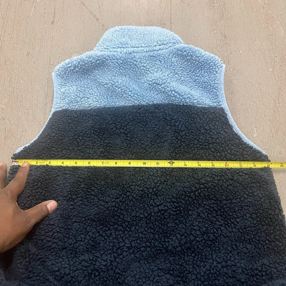 Eddie Bauer Fast Fleece Plush Vest Womens M Regular Fit Gorpcore Hiking Outdoors